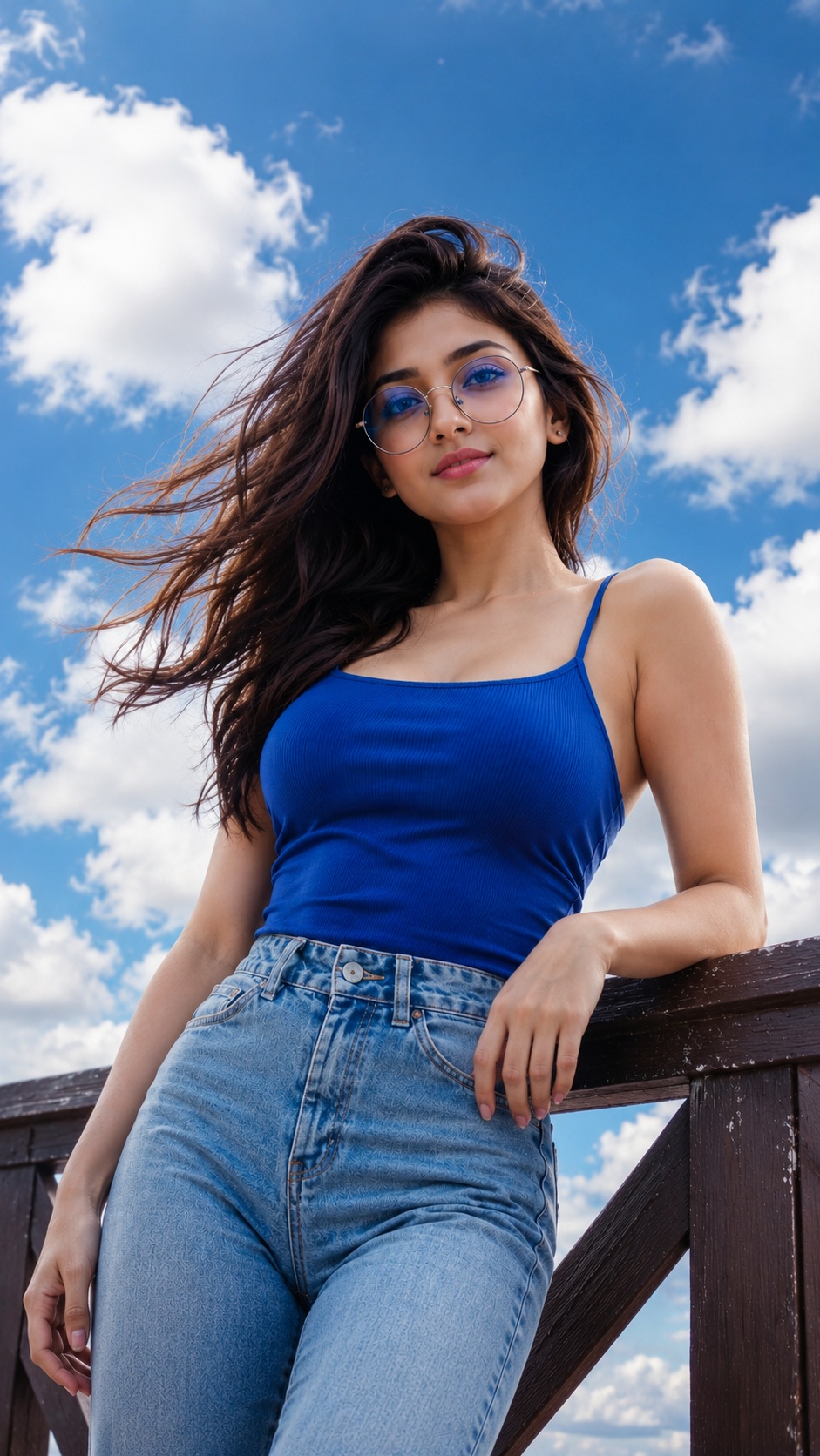 Blue Sky Lifestyle Portrait