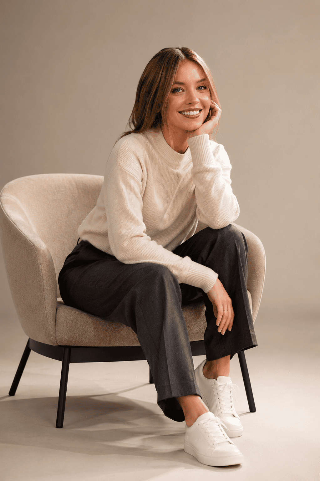 Luxury Studio Lounge Portrait