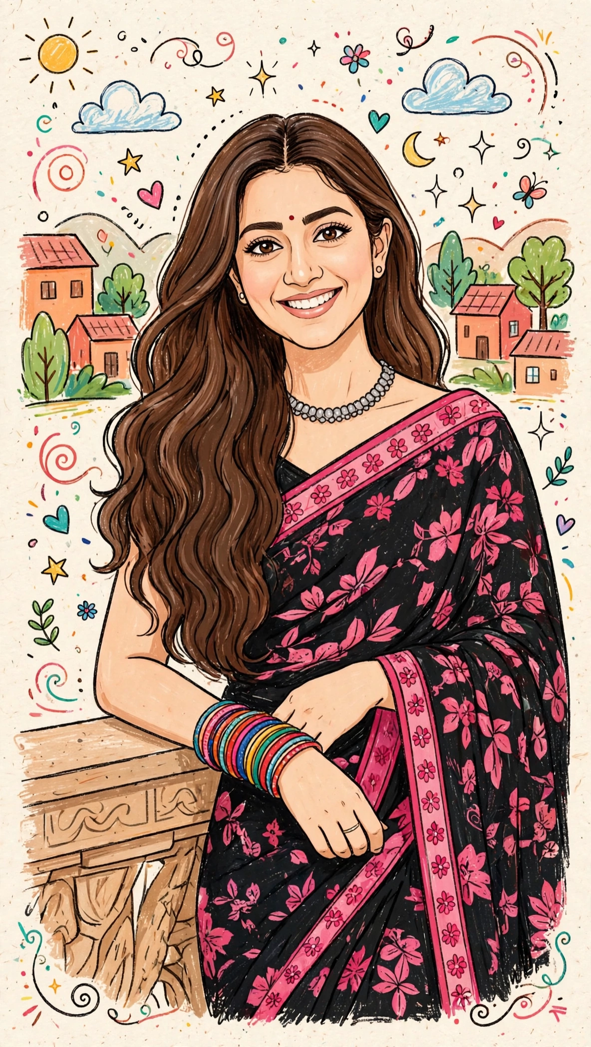 Playful Doodle Illustration Style