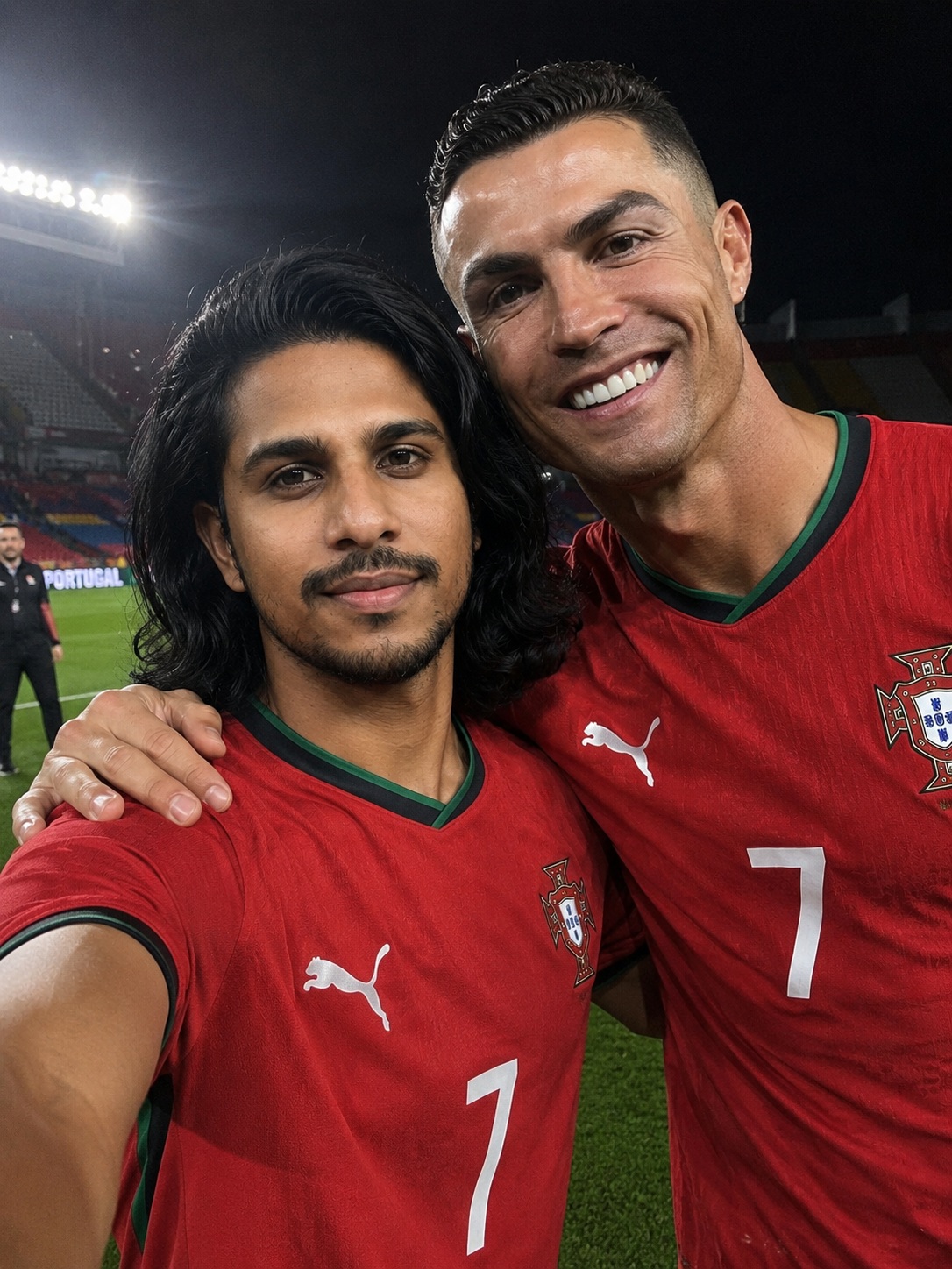 Portugal Victory Selfie with Ronaldo