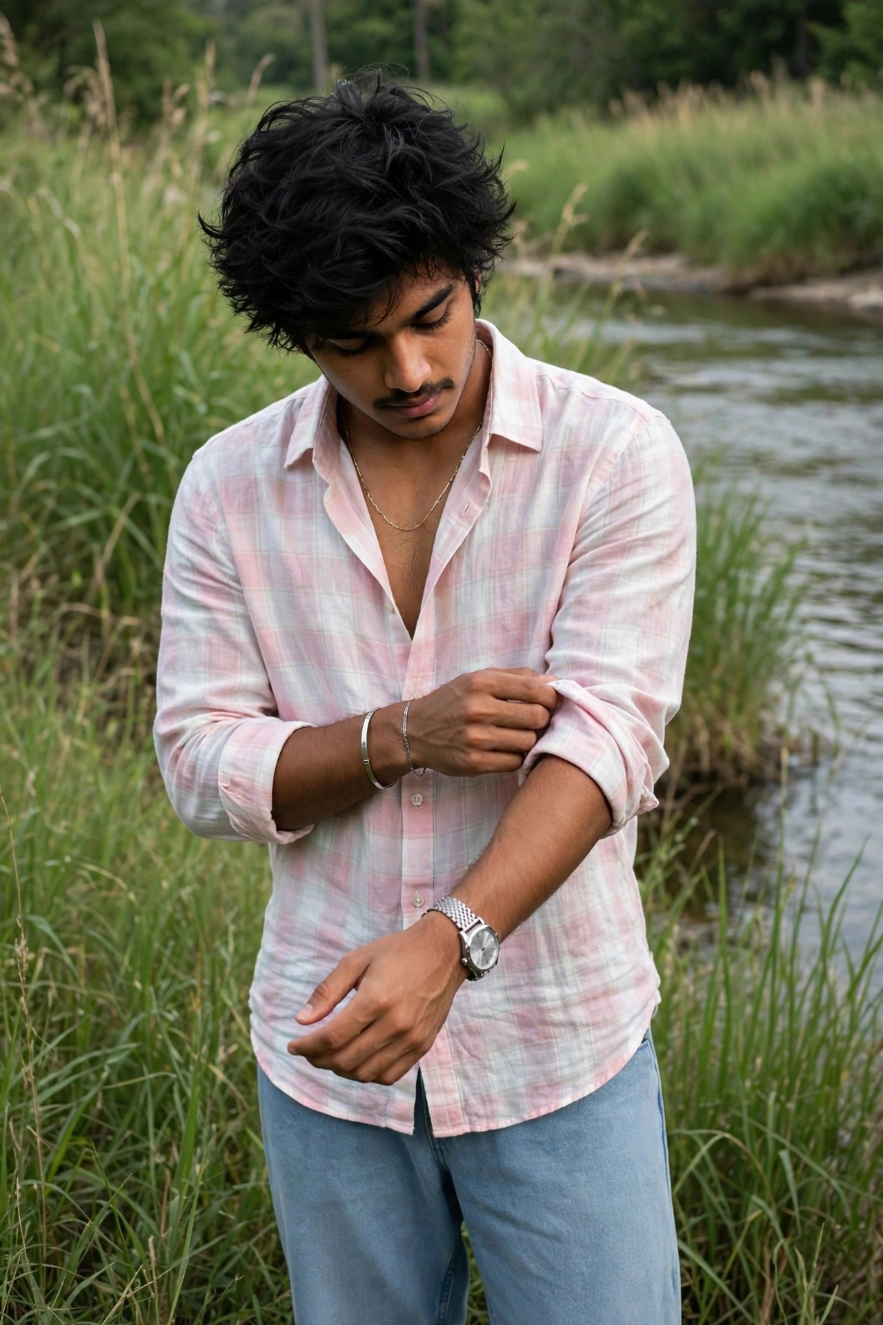 Riverside South Asian Portrait