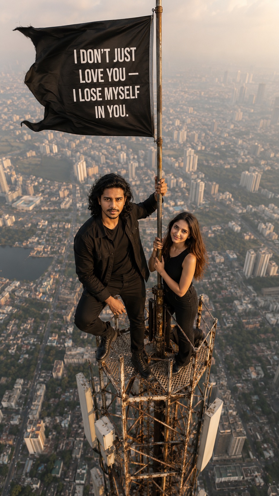 Sky-High Tower Love Declaration