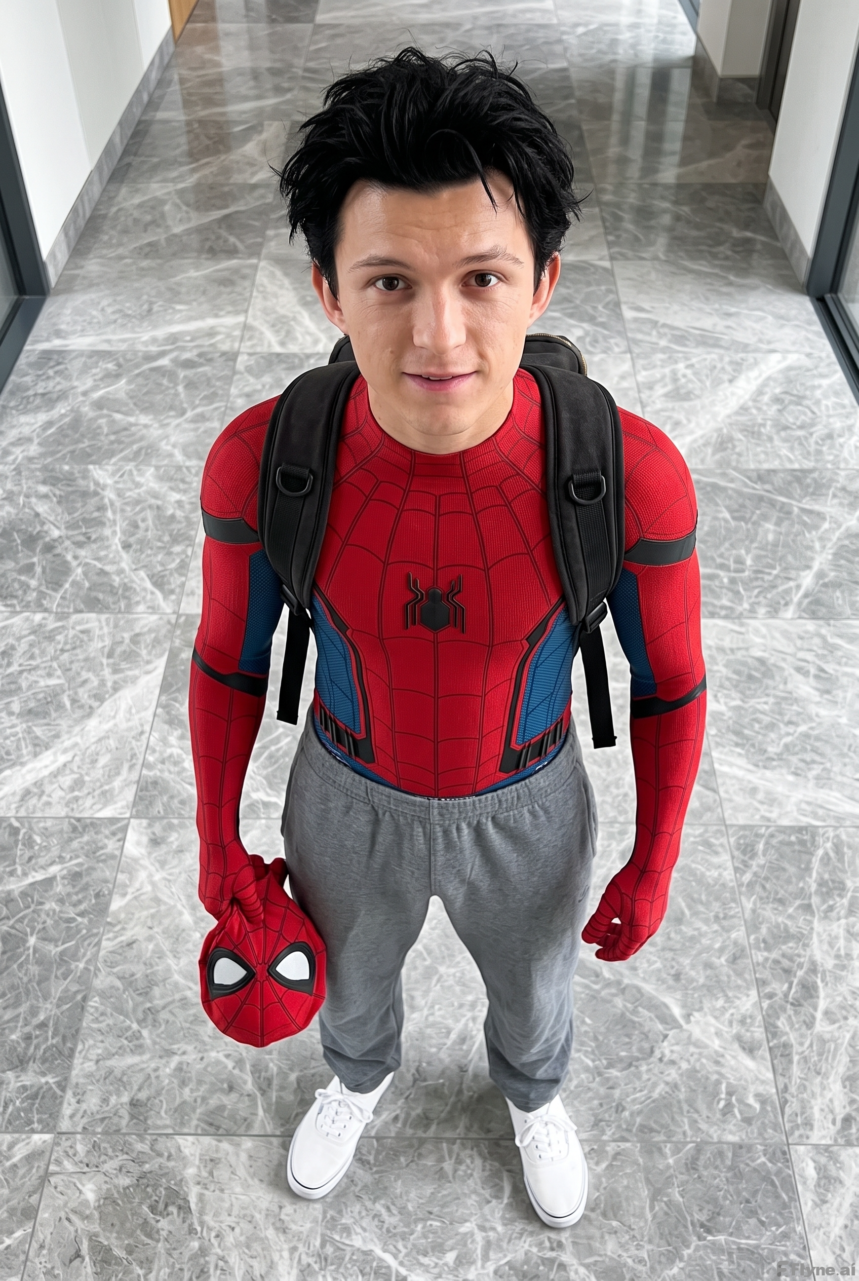 Spider Hero Casual Identity Portrait