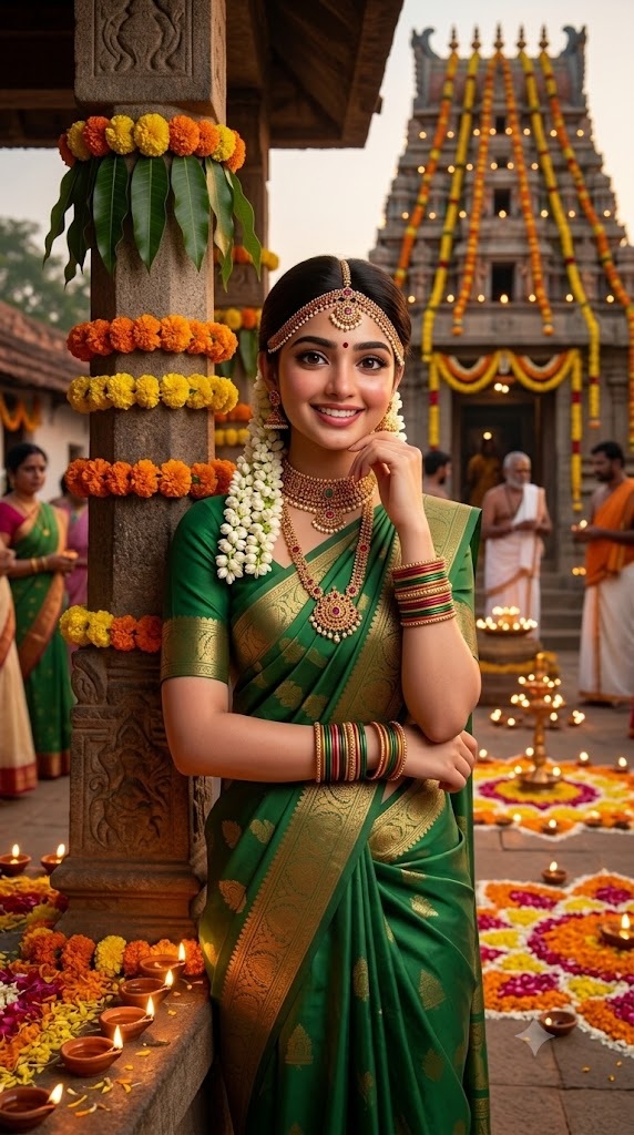 Village Temple Festival Beauty