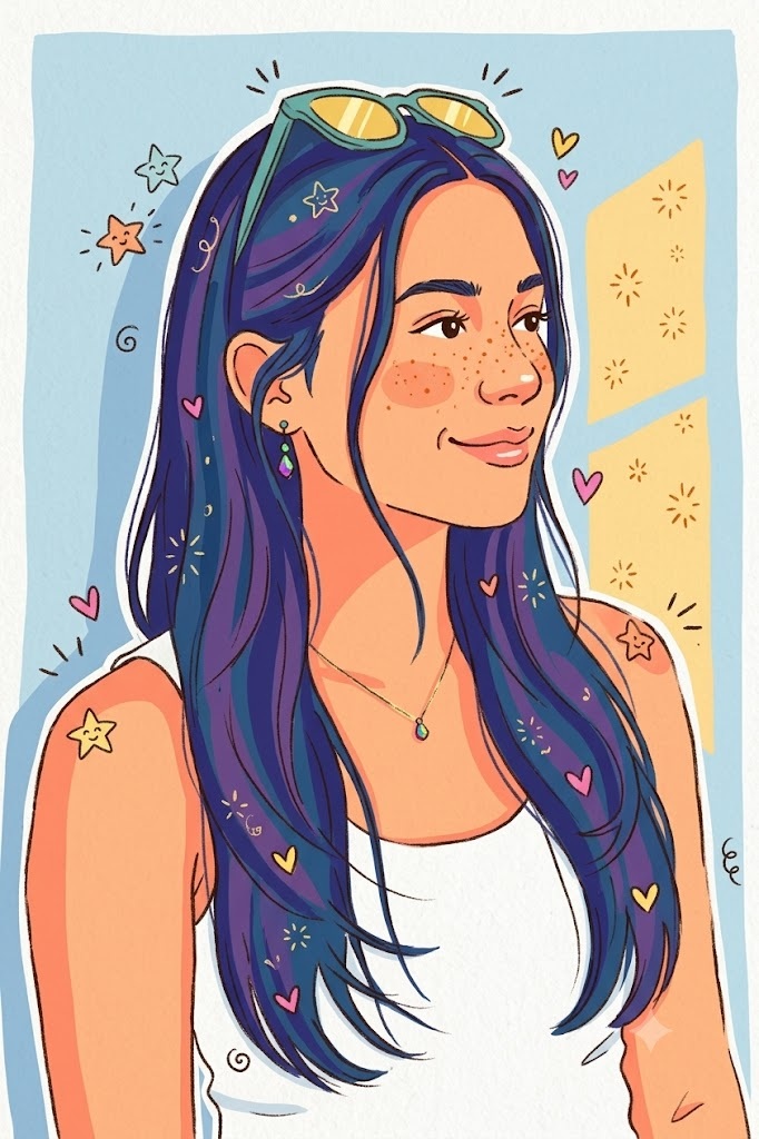 Whimsical Doodle Illustration
